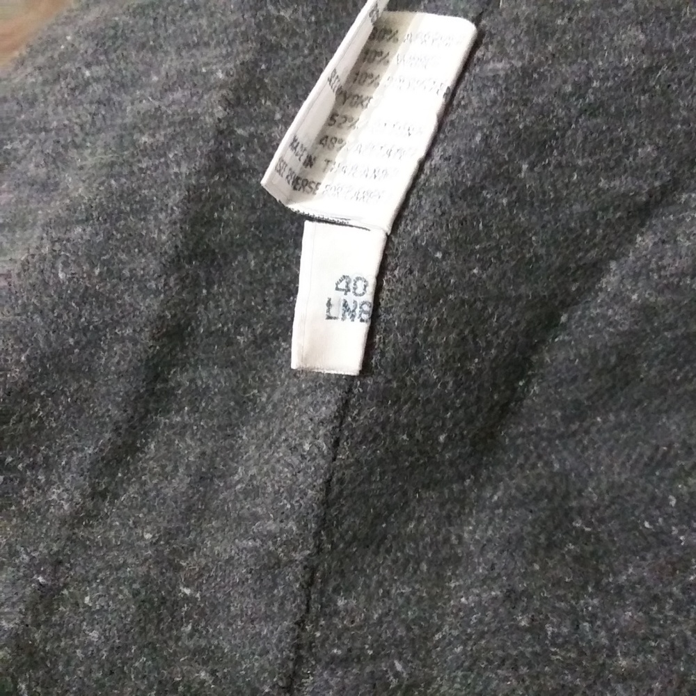 Bill Blass men gray trench coat - Picture 4 of 5